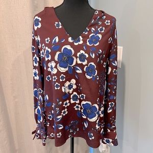 Banana republic floral shirt
